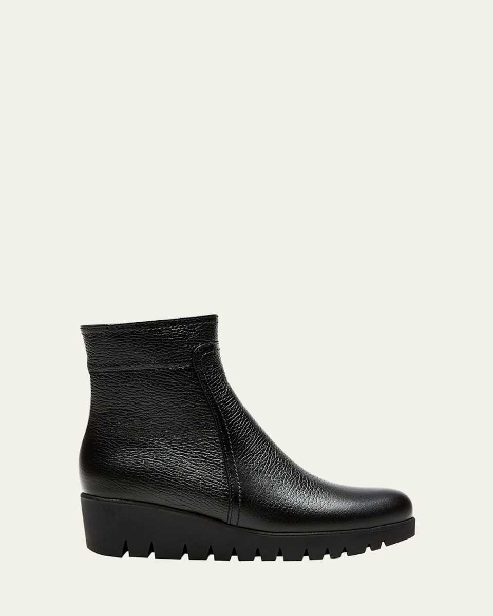 Token Suede Wedge Ankle Booties